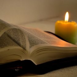 Bible and Candle