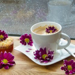 coffee & flowers coffee & flowers